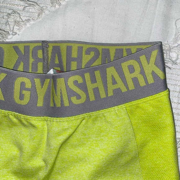 NWOT Lime Green Marl Gymshark Flex Shorts - Picture 4 of 7